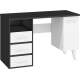 NORDIS 01 biurko 125 cm z szufladami