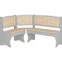 ZKU-01 kanapa narożna 155 cm kuchenna tapicerowana