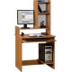 MEDIUM MAX biurko 80 cm z półką na klawiaturę i nadstawką
