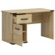 LARA BIU1D1S biurko 117 cm z szufladą i szafką