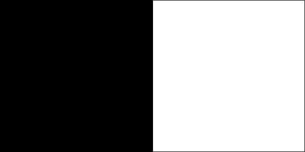 Nicole 120 szafa dwudrzwiowa czarny biały lakobel
