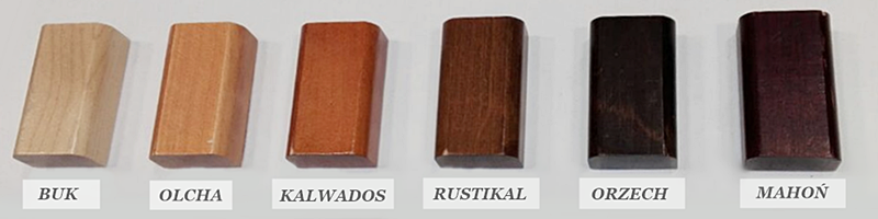 kolory drewna nata