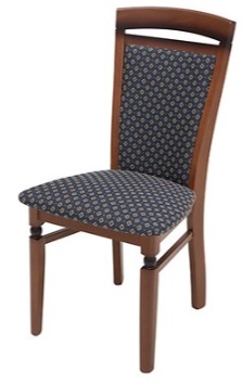 Bawaria krzesło DKRSII orzech włoski