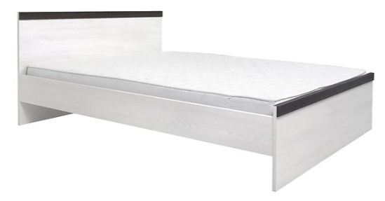 Porto łóżko LOZ/160 modrzew sibiu jasny