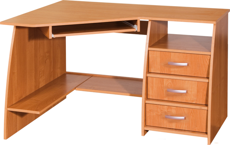 SEVILLA 3L biurko 123 cm narożne z szufladami